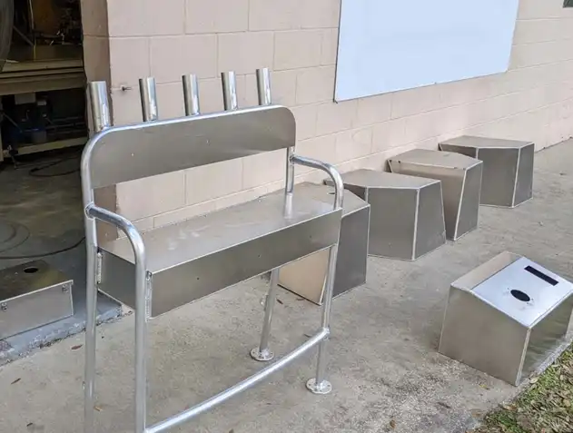 Seating & Leaning Posts - Fabrication Process 2